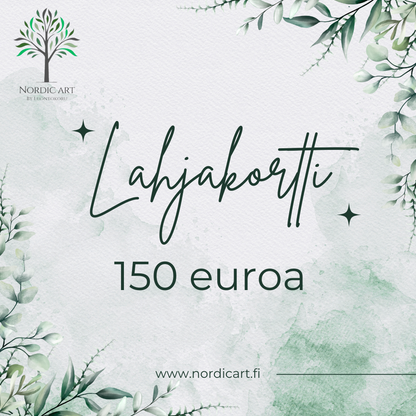 Nordic Art Lahjakortti